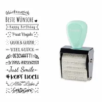 trodat Creative Mini Stempel Beste Wünsche + Kissen Set trodat Creative Mini Stempel Beste Wünsche + Kissen Set